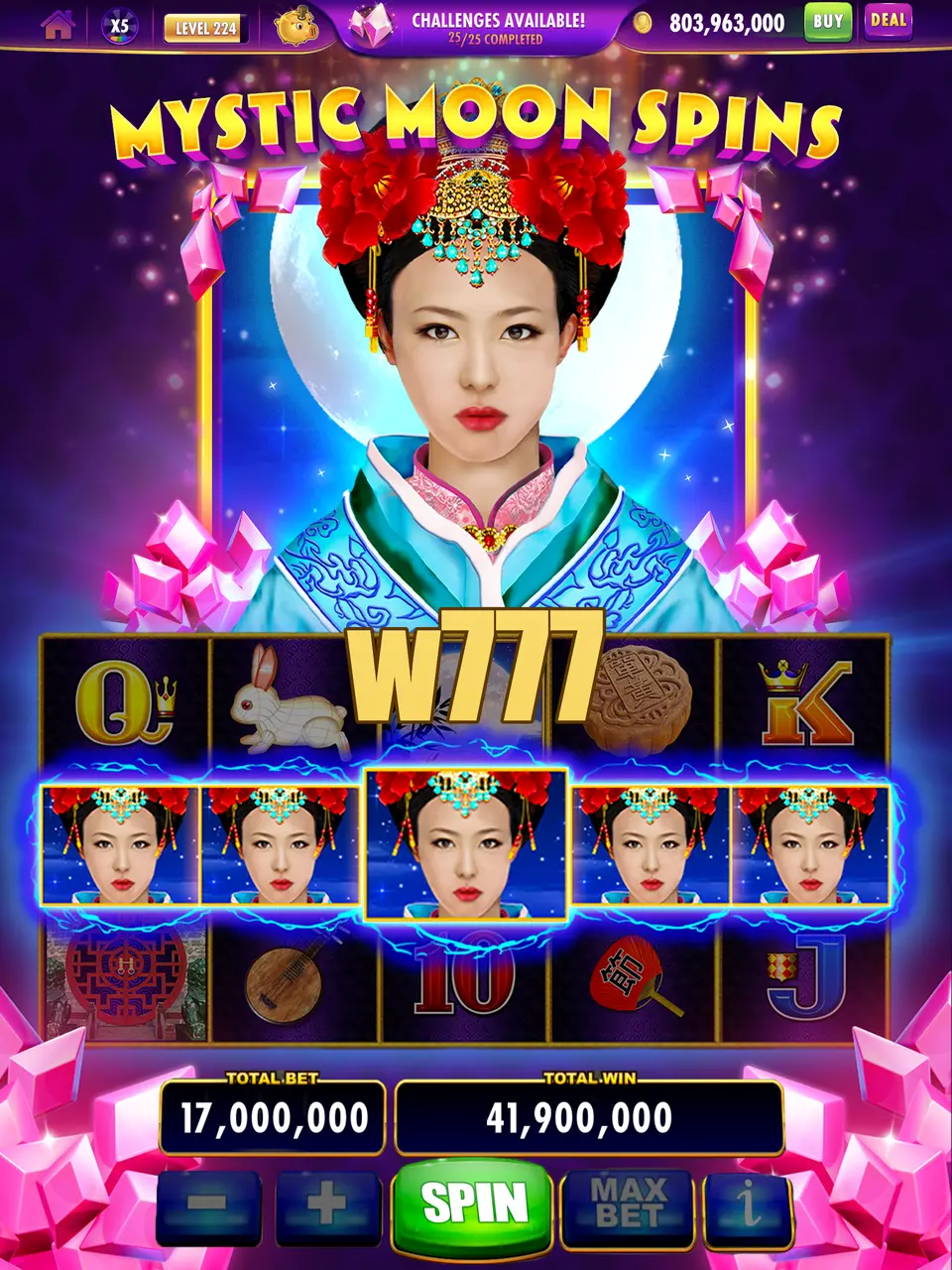 w777 Login